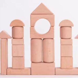 Bloques de madera para construcción