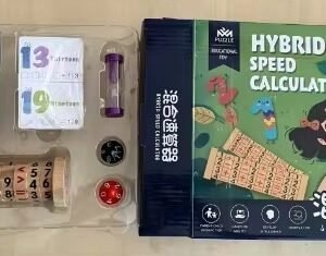 Calculadora de Madera Montessori