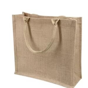 Bolsa de mano de yute