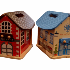 Set de Juguetes Educativos en Forma de Casitas Plegables